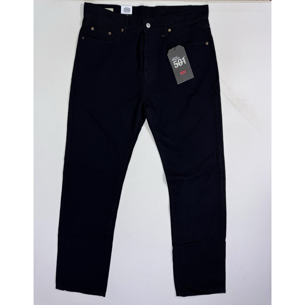 Levi’s 501xx Premium Jeans Men's 34x32 (35x32.5) Straight Leg NWT Black Work